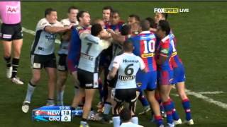 Round 23 2012 Highlights  Knights vs Sharks [upl. by Hgielsa]