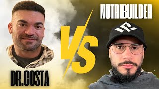 CARA A CARA DR COSTA vs NUTRIBUILDER Ep 13 [upl. by Nedry419]