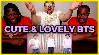 BTS  Dynamite Dance Practice Cute amp Lovely Ver REACTION 😊 [upl. by Lerad295]