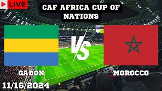 Gabon VS Morocco Match Today Score En Vivo CAF Africa Cup Of Nations 2024 [upl. by Lepper94]