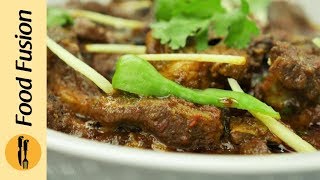 Peshawari Mutton Karahi Recipe By Food Fusion [upl. by Elockin637]