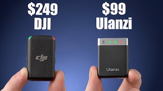 Ulanzi UMic AM18 vs DJI Wireless Mic [upl. by Berte]