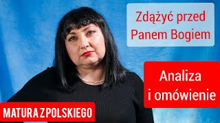 Zdążyć przed Panem Bogiem  streszczenie i omówienie problematyki lektury Hanny Krall [upl. by Viehmann51]