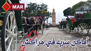 أماكن محدش كتير يعرفها في مراكش  Morocco [upl. by Ancel]