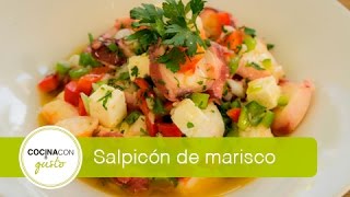 Salpicón de marisco [upl. by Lorianna]