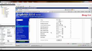 DrayTek Router Web Content Filter Management [upl. by Beffrey]