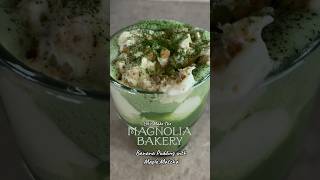 Recreate Magnolia Banana Pudding Maple Matcha Drink [upl. by Jonette]