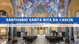 ore 1730  SANTA MESSA  Basilica Santa Rita da Cascia  03112024 [upl. by Trumaine16]