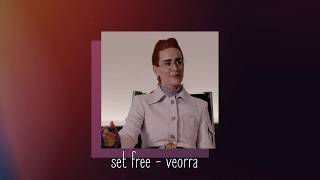 set free  veorra slowed  reverb [upl. by Esiocnarf]