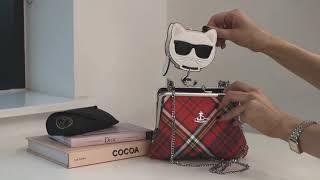 Whats In MyBag  What Fits In The Vivienne Westwood Granny Bag  mybagcom [upl. by Smukler]