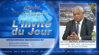 L’INVITE DU JOUR MIVANTANA 08 JANVIER 2024 👉 Gerard ANDRIALEMIROVASON [upl. by Dumond195]