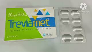 Treviamet 50500mg Tablet Uses in UrduTreviamet 501000mg Tablet UseTrevia met Tablet Side Effects [upl. by Caryn]