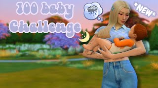 I have two kids no money and a baby on the way  Sims 4 100 baby challenge [upl. by Ev]