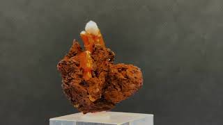 WULFENITE CALCITE 1M301 [upl. by Prisca]