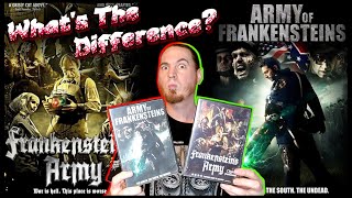 Army Of Frankensteins Vs Frankensteins Army  Whats The Difference [upl. by Yhtamit73]