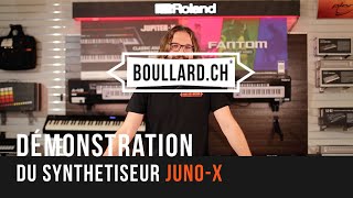 Roland JunoX  Démonstration et exploration du synthétiseur 🚀 [upl. by Wiley309]