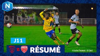 J11 I Épinal SA  Le Mans FC 12 le résumé  National FFF 20232024 [upl. by Adnalohs]