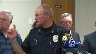 Press Conference Officials release details on deadly library shooting [upl. by Acnairb]