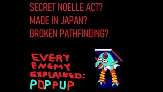 Deltarune  Every Enemy Explained Poppup [upl. by Chandless790]