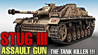 StuG III  The German Assault Gun That Killed The Most Enemy Tanks In WW2 [upl. by Kroy]