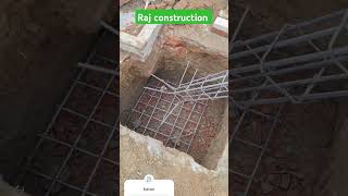 How to footing before setting jali construction howtobuildabrickwallwithpillars [upl. by Lemahs]