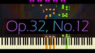 Prelude in Gsharp minor Op 32 No 12  RACHMANINOFF [upl. by Noira731]