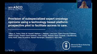 Provision of subspecialized expert oncology opinions using Navya Cancer Data Model a tech platform [upl. by Jacqueline679]