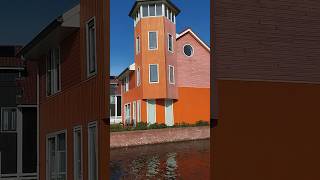 Reitdiephaven Pier4 haven port building house netherlands 2024 groningen [upl. by Aynotal]