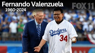 Fernando Valenzuela dies at 63 Fernandomanía Por Siempre [upl. by Eneri884]