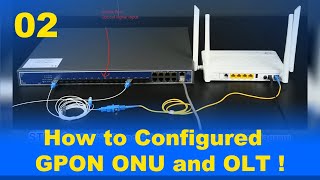 How to Configured GPON ONU and OLT Such asBT762XR amp BTPON OLT [upl. by Pen]