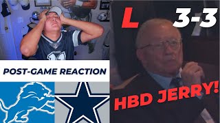 THE DALLAS COWBOYS ARE DYSFUNCTIONAL LIONS GET REVENGE 479  WEEK 6  PostGame Reaction NFL [upl. by Merrell]