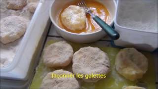 galettes de pomme de terre aux jambons amp fromage [upl. by Ahtelat]