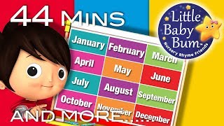 Learn with Little Baby Bum  Months of The Year Song  Nursery Rhymes for Babies  Songs for Kids [upl. by Imorej]