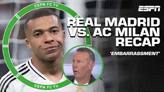 Theyre an EMBARRASSMENT 😳  Craig Burley GOES OFF on Real Madrid after loss to AC Milan  ESPN FC [upl. by Vickie]