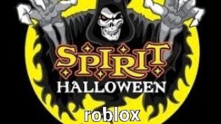 spirit halloween roblox [upl. by Ennaharas949]