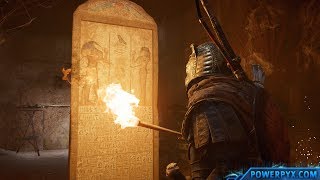 Assassins Creed Origins  Ancient Tablet Nomarchs Tomb amp Ancient Mechanism Seshemeff Er Aat [upl. by Asikal]