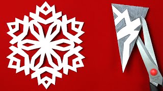 Make Beautiful Paper Snowflakes in 5 Minutes [upl. by Olwena]