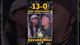 Rap Battle Highlights  Mhot still undefeated  solid rebuttals  mhot sayadd anygma fliptop [upl. by Kapor]