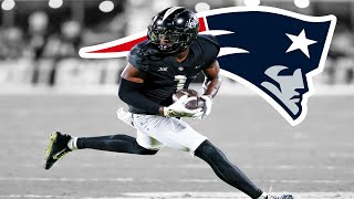 Javon Baker Highlights 🔥  Welcome to the New England Patriots [upl. by Aihsela777]