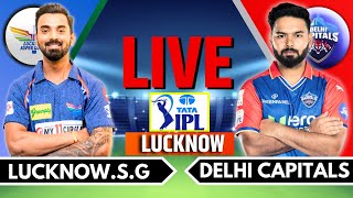 IPL 2024 Live LSG vs DC Live Match  IPL Live Score amp Commentary  Lucknow vs Delhi Live Match [upl. by Eckart242]