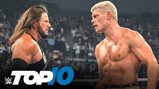 Top 10 Friday Night SmackDown moments WWE Top 10 April 26 2024 [upl. by Heydon]