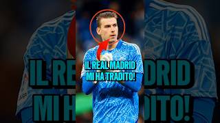 Il Real Madrid ha tradito Lunin😢💔 calcio [upl. by Airamesor]