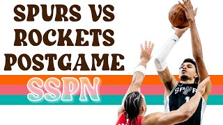 Spurs vs Rockets  Recap  Reaction  SSPN Postgame [upl. by Jeri83]