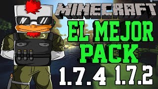 El Mejor Pack de texturas para Minecraft 172174 SIN LAG version 1 [upl. by Ojibbob]