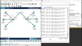 345 Packet Tracer  Configure Trunks  Configuración de enlaces troncales [upl. by Trab]