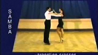 Samba dance steps 38 Argentin crosses [upl. by Poore]