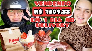 VENDENDO 120922 EM UM DIA NO MEU DELIVERY DE DOCES  Cliente nos avaliou com 1 estrela 🌟 [upl. by Nivart]