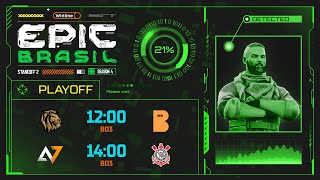 BR  Winline EPIC Standoff 2 Brasil №4  Playoffs  Dia 2 [upl. by Kissie506]