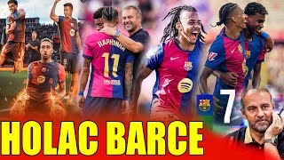 HOLAC BARCE Flick Cidna loogama baqayo Dani Olmo Wax kale Yamal amp Raphinha amp Wararkale [upl. by Eloci]