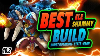 Best Elemental Shaman Build 1025 Stats Burst Rotation  Wow Dragonflight World of Warcraft PVP [upl. by Ahtabbat]